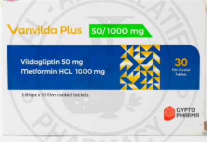 VANVILDA PLUS 50/1000 MG 30TAB 138L.E