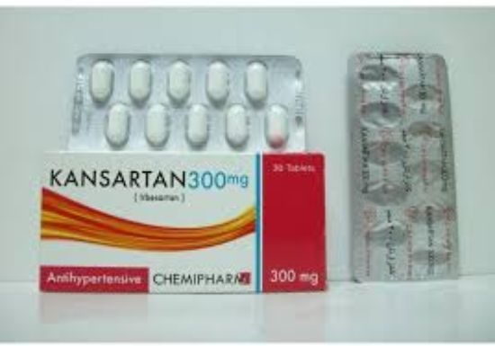 KANSARTAN 300 MG 30 TABLET  147LE