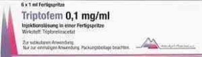 TRIPTOFEM .1 MG/1 ML 6 SYRINGES 1200 L.E