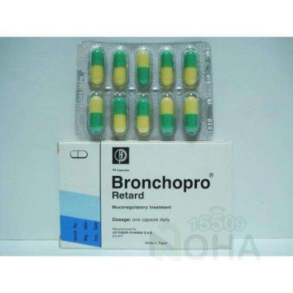 BRONCHOPRO RETARD 10 CAP 23 LE