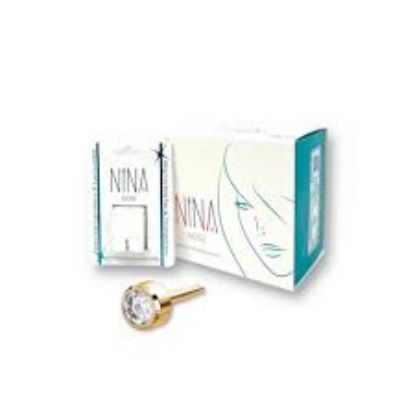 NINA WHITE CRYSTAL BIRTHSTONE MINI 23SWM2004