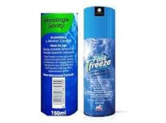 FAST FREEZE MASSAGE SPRAY 150 ML 250 LE