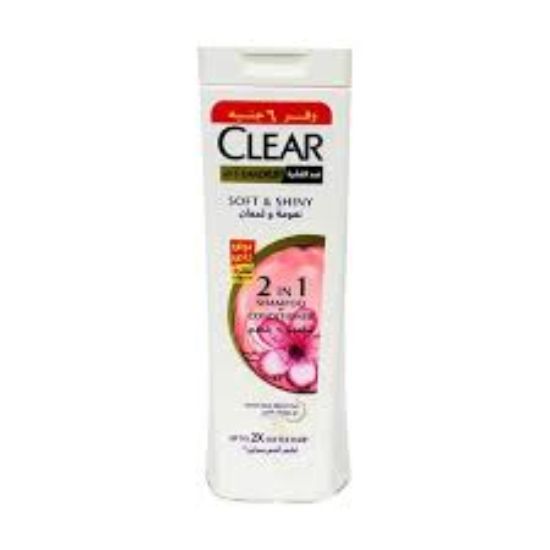 CLEAR SHAMPOO+COND SOFT & SHINY WOMAN 180 ML (10%)