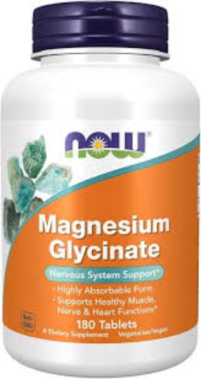 NOW MAGNESIUM GLYCINATE 180 TAB