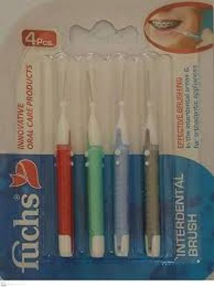 FUCHS INTERDENTAL BRUSH 4PCS سلاكة اسنان قلم