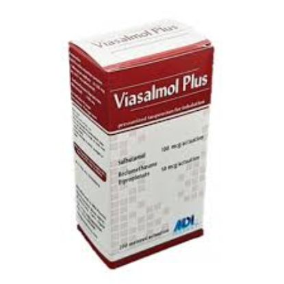 VIASALMOL PLUS SUSP 200