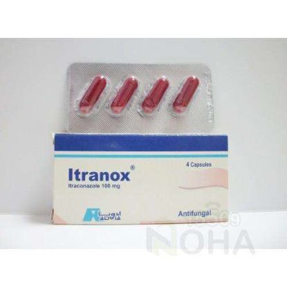 ITRANOX 100 MG 5 CAP 36 LE