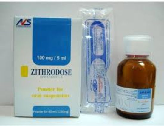 ZITHRODOSE 100 MG 5 ML 60 ML 62 LE