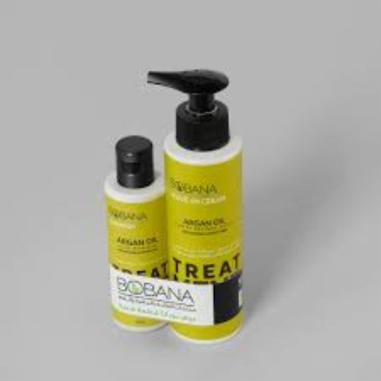 BOBANA ARGAN OIL LEAVE IN CREAM 200 ML +SHAMPOO 100 ML
