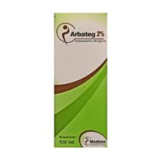 ARBATEG 2% 100MG/5MLORAL SUSPENSION 100 ML