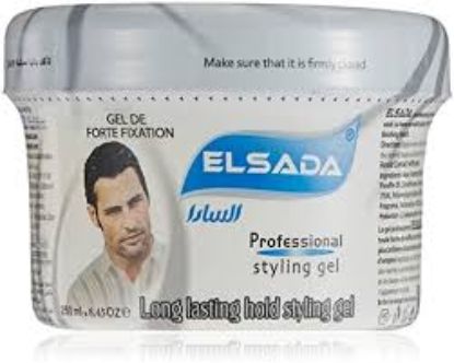 ELSADA PROFESSIONAL STYLING GEL 1000 ML فضي