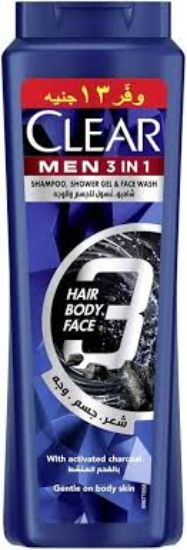 CLEAR MEN 3 IN 1 550 ML