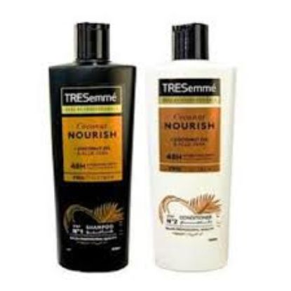 TRESEMME NOURISH SHAMPOO + CONDITINOR  400 ML ترطيب OFFER 25%