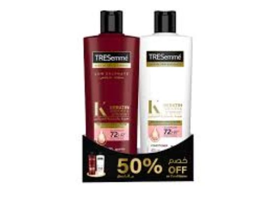 TRESEMME KERATIN SMOOTH SHAMPOO + CONDITIONER 400 ML