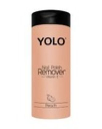 YOLO NAIL POLISH REMOVER PEACH 135 ML