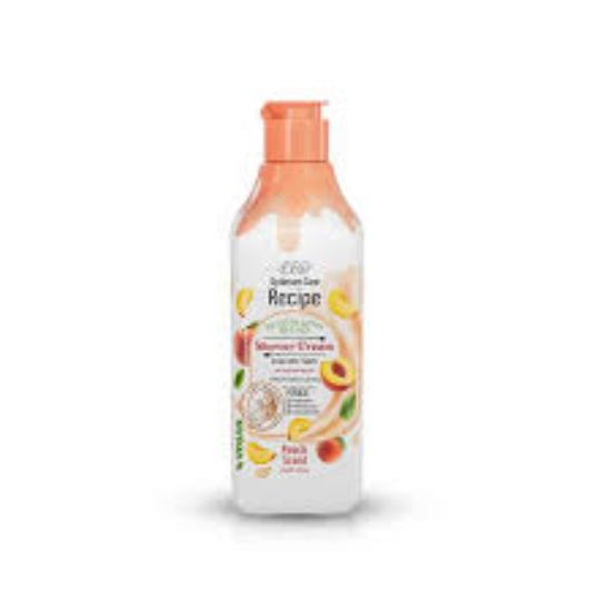 EVA RECIPE REVITALIZING BLEND SHOWER CREAM PEACH 370 ML