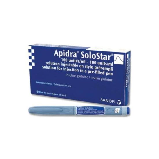 APIDRA SOLOSTAR 100 U/ML 5 PENS 3 ML 952 LE