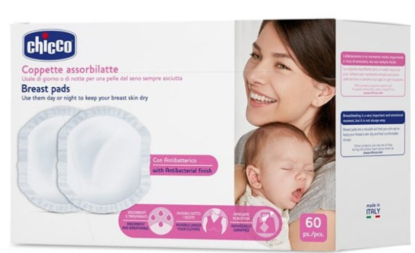 CHICCO BREAST (9257 )PADS 60 PCS وسائد ثدي
