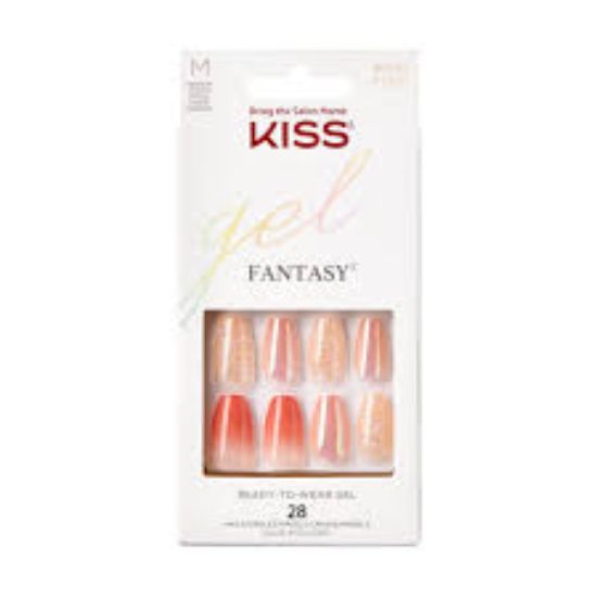 KISS GEL FANTASY 28 NAIL 85694 اظافر
