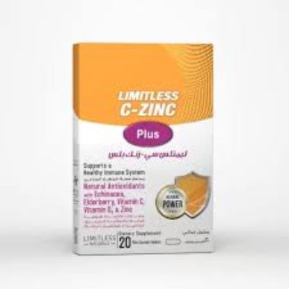 LIMITLESS C ZINC PLUS 20 TAB 114 LE