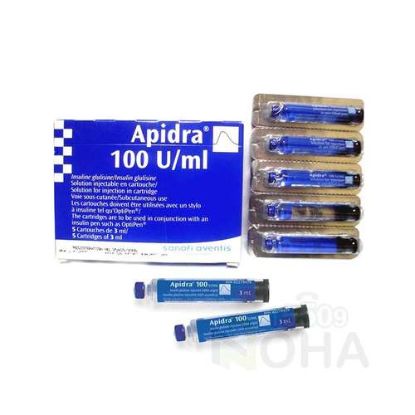 APIDRA 5 CARTIDGE 855 LE