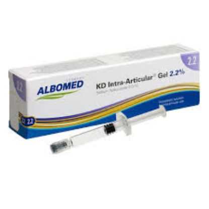 KD INTRA-ARTICULAR GEL 2.2%1 SYRING