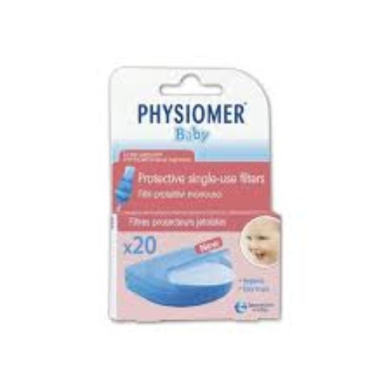 PHYSIOMER BABY PROTECTIVE SINGLE USE FILTERS 20PCS فلتر