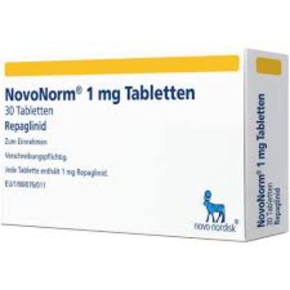 NOVONORM 1 MG 30 TAB 92 LE