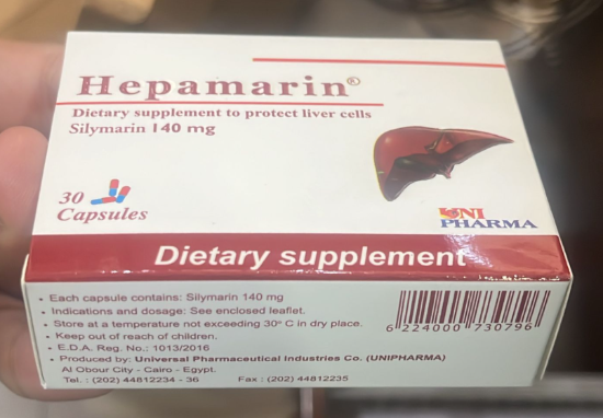 HEPAMARIN 140 MG 30 CAPS 150 LE