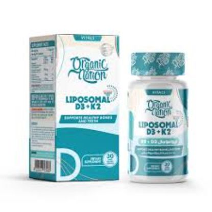 ORGANIC NATION LIPOSOMAL D3+K2 60 TAB