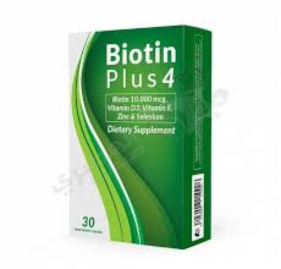 BIOTIN PLUS 4 30 CAPS 295 LE