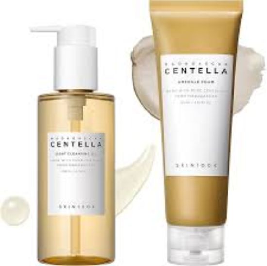 CENTELLA LIGHT CLEANSING OIL 200 ML +AMPOULE FOAM 125 ML
