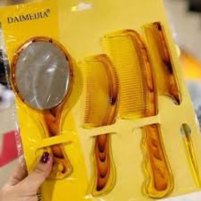 DAIMEIJIA 4*1مشط شعر بلاستيك