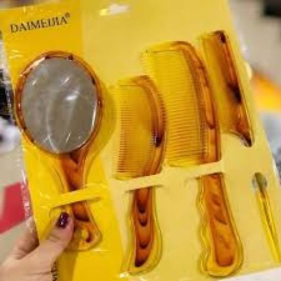 DAIMEIJIA 4*1مشط شعر بلاستيك