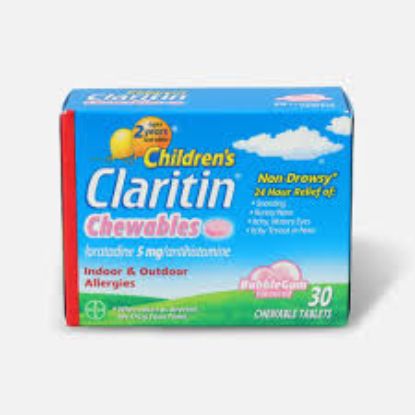 CLARITINE CHILDRENS 30 CHEWABLE TABLETS 102 LE