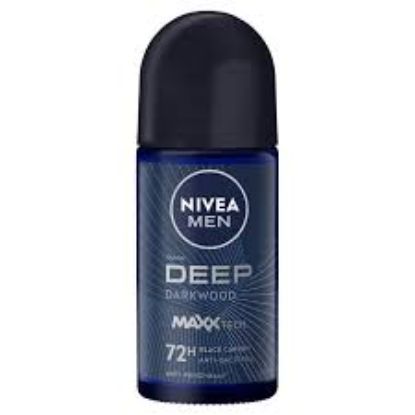 NIVEA MEN DEEP DARKWOOD ROLL ON 50ML (15%)