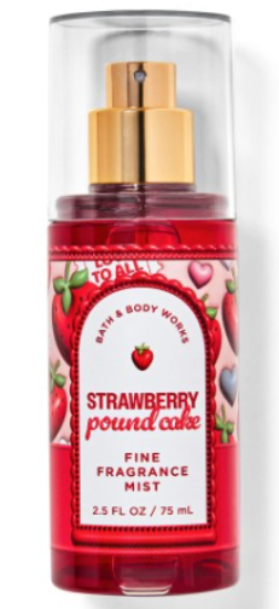 BATH & BODY  Strawberry Pound Cake Mist