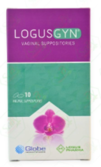 LOGUSGYN VAGINAL 10 SUPPOSITORIES 490 LE
