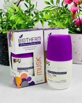 BIOTHERM WHITENING ROLL ON MUSK 50 ML OFFER 1+1