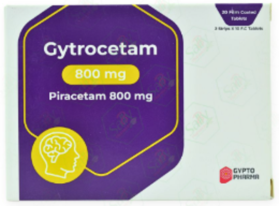 GYTROCETAM 800 MG 20 TAB 52 LE