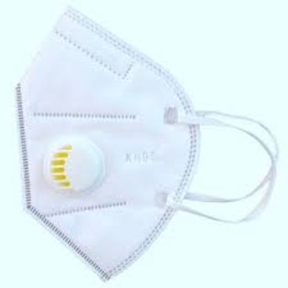FACE MASK KN95  بفلتر أبيض