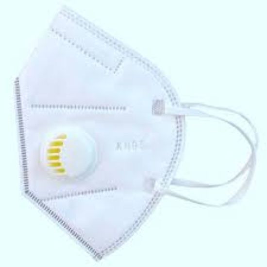 FACE MASK KN95  بفلتر أبيض