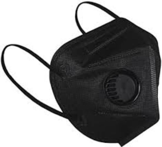 FACE MASK KN95 بفلتر  أسود