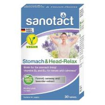 SANOTACT STOMACH HEAD RELAX 30 TAB 420 LE