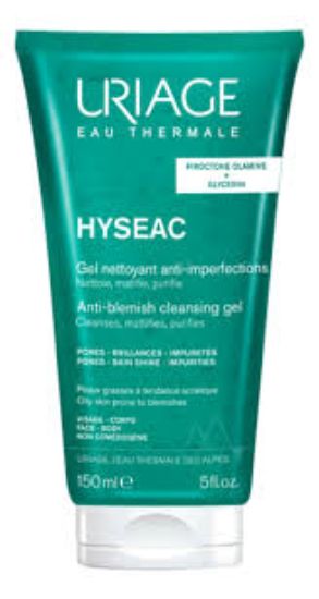 URIAGE HYSEAC GEL NETTOYANT ANTI-BLEMISH CLEANSING GEL 150 ML