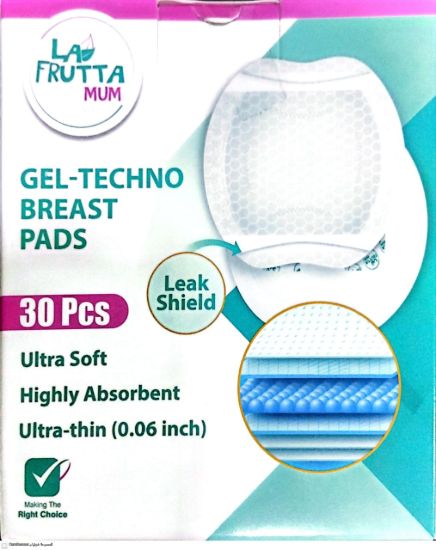 LA FRUTTA MUM GEL TECHNO BREAST PADS 30 PCS