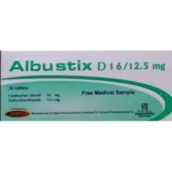 ALBUSTIX 16/12.5 MG 30 TAB 156 LE