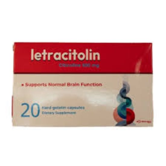 LETRACITOLIN 500 MG 20 CAPS 280 LE