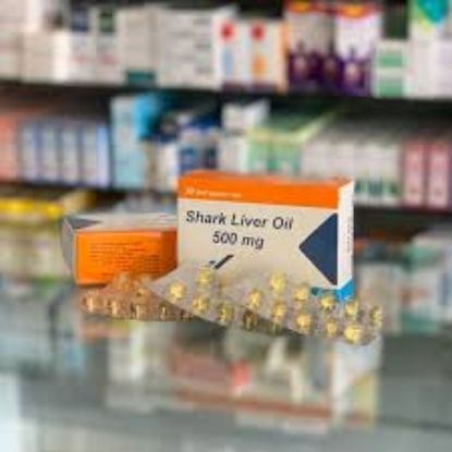 SHARK LIVER OIL 500 MG 20 CAP 123 L E