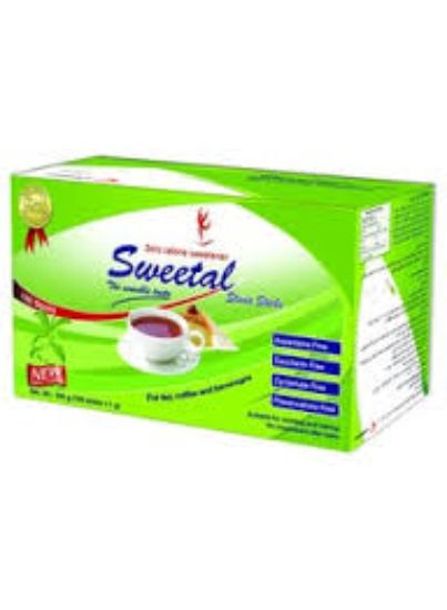 SWEETAL STEVIA 1GM 25 STICKS